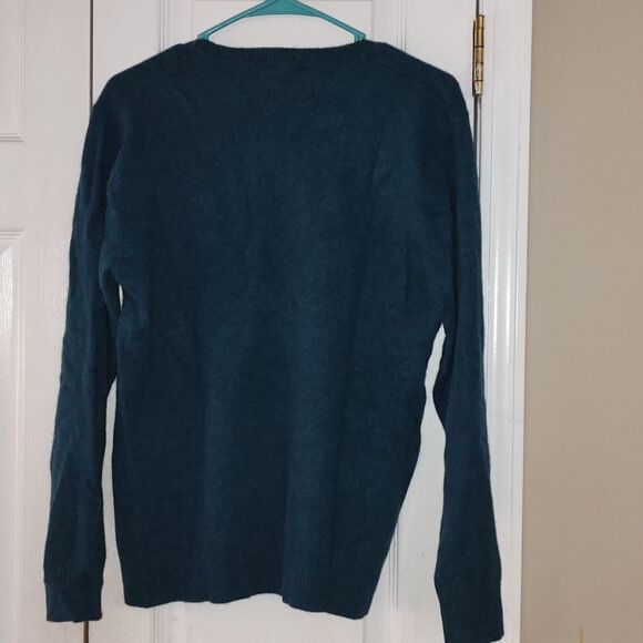 Next Signature Lambswool Cashmere Sweater Pullover Sz L - Picture 3 of 3